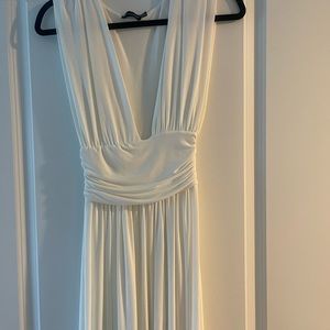 White dress from PrettyLittlething